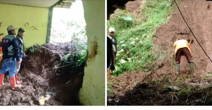 Tebing Longsor Timpa Rumah di Pangalengan, Dua Balita Tewas