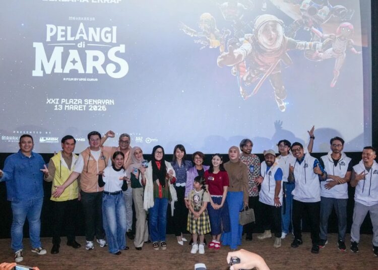 Pelangi di Mars Siap Tayang, Kementerian Ekraf Dukung Inovasi Film Fiksi Ilmiah Indonesia