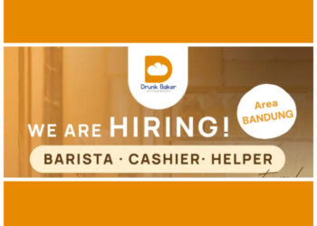 3 Posisi, Drunk Baker Bandung Buka Loker Terbaru, Ini Syaratnya