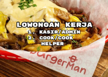 Ada 2 Posisi, Burgerman Bandung Buka Loker Buat Pria dan Wanita