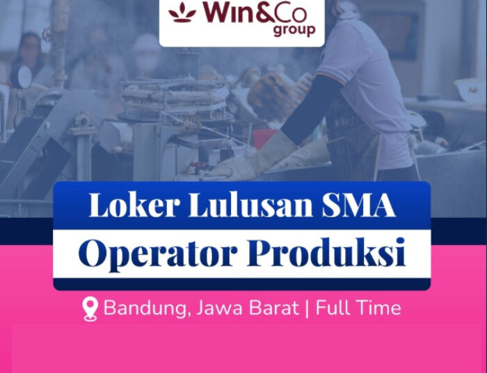 Info Loker Operator Produksi, Win and Co Group Sumedang Buka Lowongan Terbaru