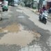 Duit Pajak Kendaraan Kan untuk Perbaikan Jalan, Tapi  Jalan ke Samsat  Rancaekek Ko Malah Rusak Parah