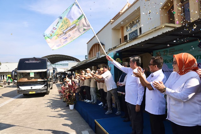 Lepas Mudik 1.431 Pekerja Panasonic, Menaker: Perusahaan Harus Memanusiakan Pekerja