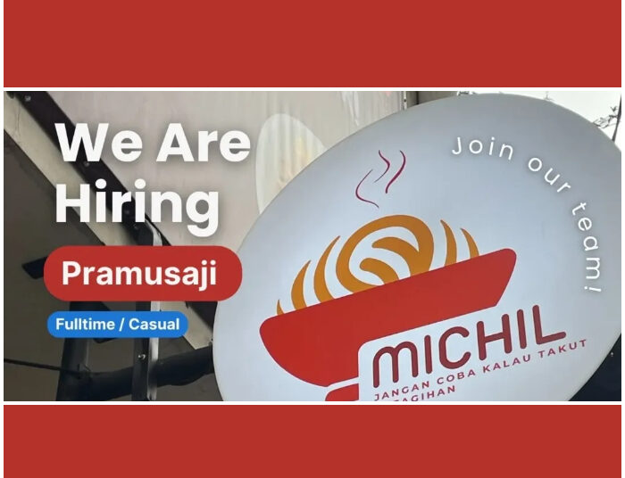 Lulusan SMA SMK Merapat! Michil Bandung Buka Loker Posisi Pramusaji