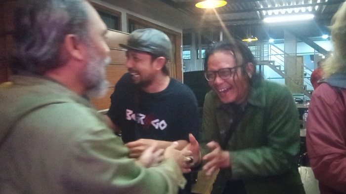 Peralatan Lighting Tersambar Petir, Puluhan Komunitas Musisi Lokal Tetap Ramaikan Halal Bihalal