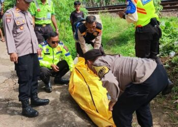 Tinggalkan Rumah, Nana Warga Kampung Sadang di Temukan Tewas Tertabrak Kereta Api