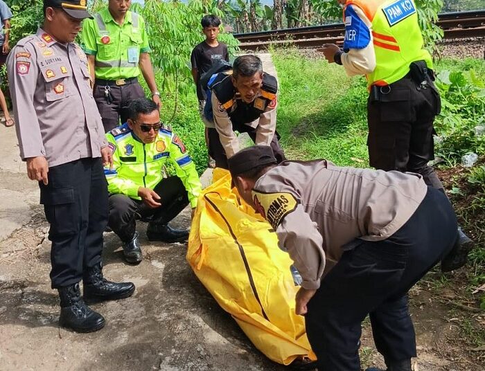 Tinggalkan Rumah, Nana Warga Kampung Sadang di Temukan Tewas Tertabrak Kereta Api