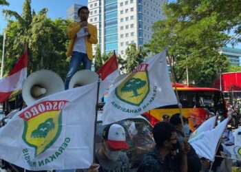 Mahasiswa Geruduk BGN, Tuntut Usut Dugaan Jual Beli Titik SPPG