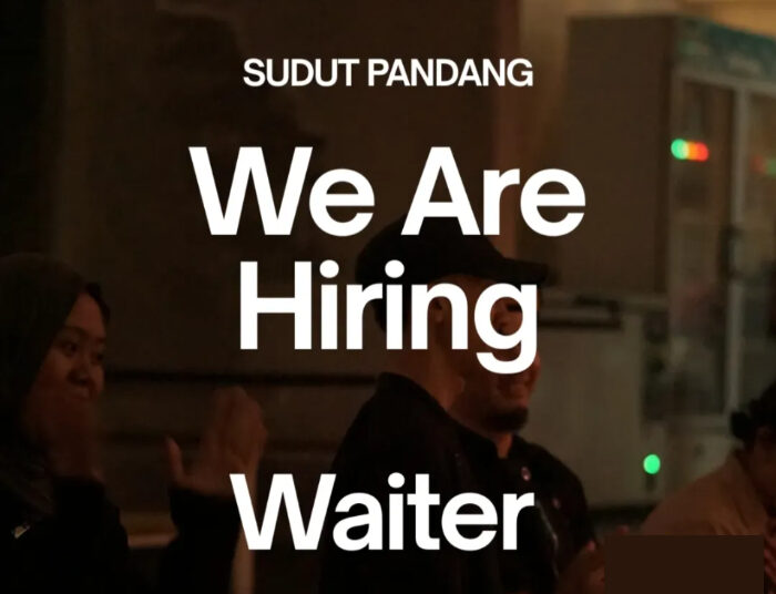Sudut Pandang Bandung Buka Loker Posisi Waiter, Minat?