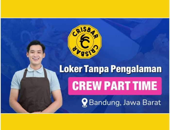 TANPA PENGALAMAN! Ayam Crisbar Margahayu Bandung Adakan Loker Lulusan SMA SMK