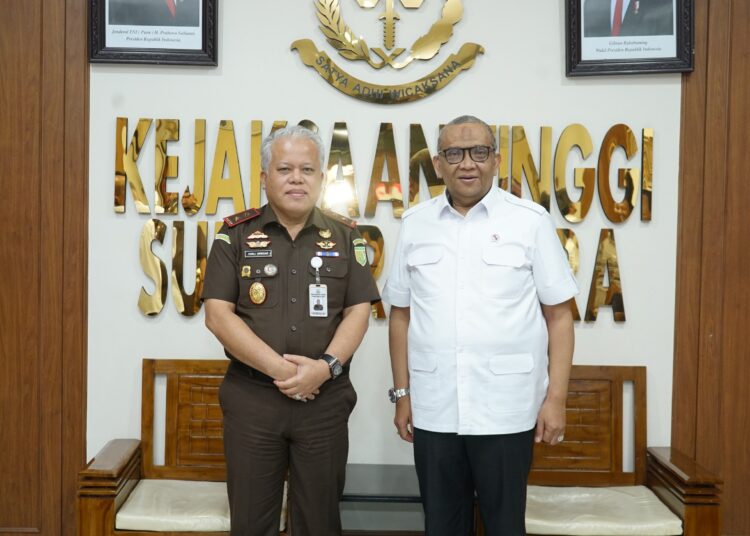 Wamenaker ke Kejati Sumut, Bahas Kerja Sosial dan Pelatihan Kerja yang Lebih Berdampak