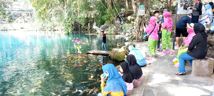 Obyek Wisata Kuningan Diserbu Ribuan Wisatawan Domestik