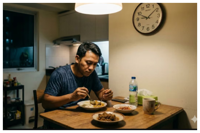 Kerap Makan Lewat Jam 10 Malam? Ini Dampaknya bagi Kesehatan