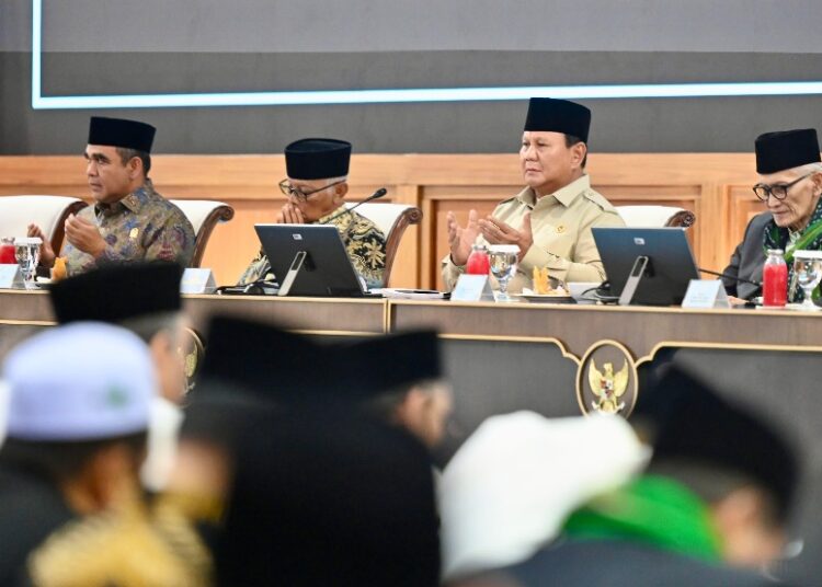 Di Hadapan Kiai dan Ulama, Presiden Prabowo Apresiasi Kontribusi Besar BAZNAS Bantu Palestina