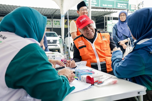 Beri Layanan Gratis, BAZNAS RI Siagakan 21 Pos Mudik pada Arus Balik Lebaran 2026