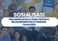 Pendaftaran Penjaringan Data Guru Tertentu Belum Bersertifikat Pendidik Dibuka sampai 30 April 2026