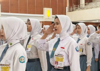 Ratusan Pelajar Ikuti Seleksi Calon Paskibraka Tingkat Kabupaten Bekasi 2026