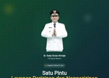 Aplikasi Perizinan SATU PINTU Kabupaten Bekasi Siap Layani Warga Secara ‘Self Service’