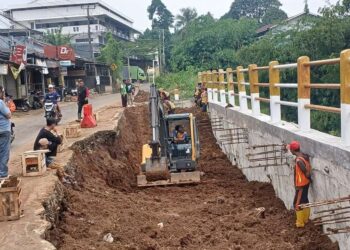Pemkab Bogor Percepat Perbaikan Jalan Longsor Cikampak–Gunung Bunder