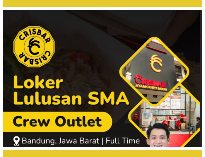 Buat Lulusan SMA SMK! Ayam Crisbar Bandung Buka Loker Teranyar, Minat?