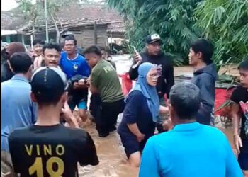 Enam Warga Hanyut  Terbawa Arus Sungai Citepus Banjaran: 4 Selamat, 1 Tewas dan 1 Hilang