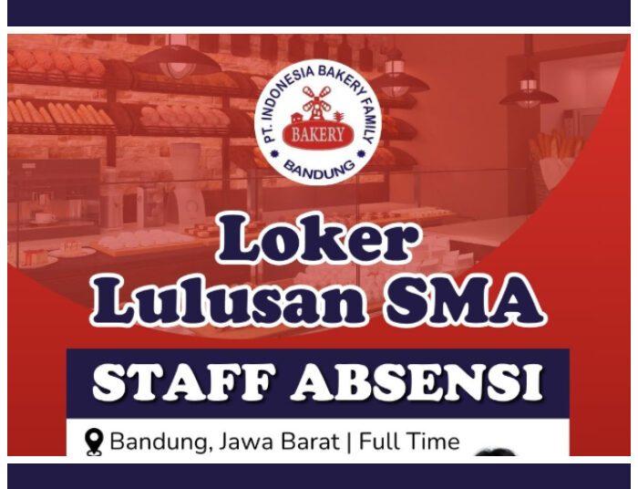 PT Indonesia Bakery Family Bandung Buka Loker Buat Lulusan SMA dan SMK 1 PT Indonesia Bakery Family Bandung Buka Loker Buat Lulusan SMA dan SMK