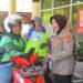 100 Paket Sembako dari “Kartini” Polda Jabar  untuk 100  “Kartini” Driver Ojol