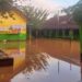 Hadeeuuh…Sungai Cikeruh Meluap, SDN 7 Rancaekek pun Diterjang Banjir