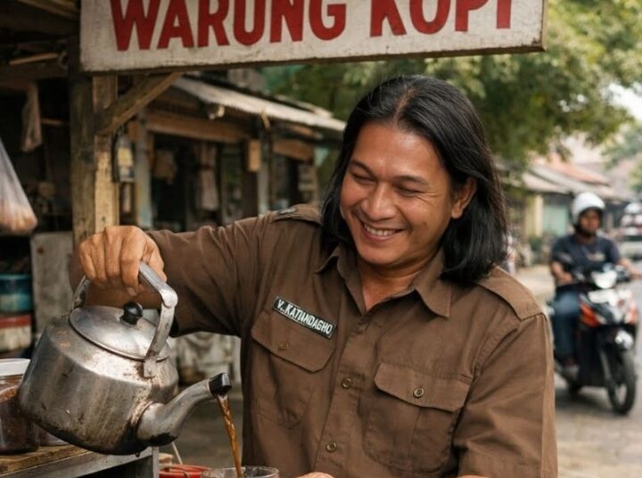 Kisah Polisi yang Pilih Jadi Penjual Kopi, Ternyata Karena Ini….