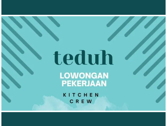 Teduh Coffee Bandung Buka Loker Kitchen Crew Buat Lulusan SMA SMK