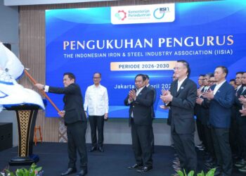 Pengukuhan Pengurus IISIA, Kemenperin Perkokoh Industri Baja Nasional di Kancah Global
