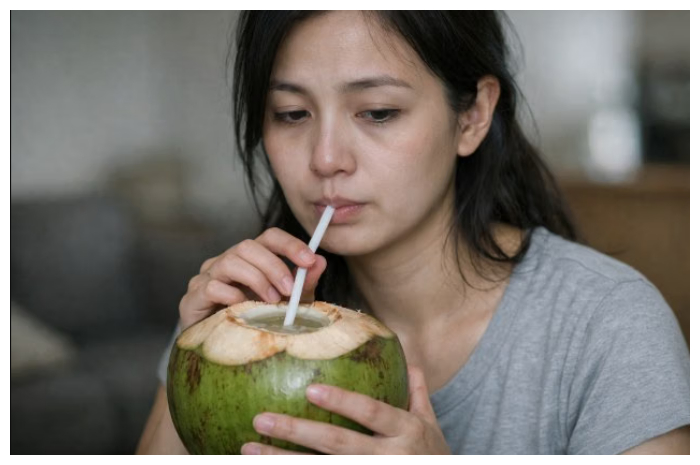 Benarkah Air Kelapa Ampuh Redakan Sariawan dan Panas Dalam?