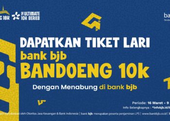 Geruduk bank bjb,  Dapatkan Promo Tiket Lari Bandoeng 10K untuk Nasabah