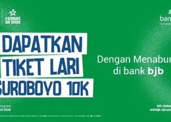 Mendorong Gaya Hidup Sehat, bank bjb Hadirkan Akses Eksklusif ke Suroboyo 10K