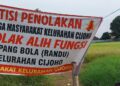 Warga Cijoho Tolak Alih Fungsi Lapang Randu, Tapi Bupati Tetap Tandatangani MoU Bersama Investor