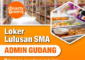 Buat Lulusan SMA SMK! Dinasty Catering Bandung Buka Loker Admin Gudang