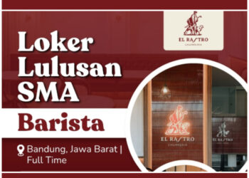 Buat Lulusan SMA SMK! El Rastro Churreria Buka Loker Barista, Tertarik?