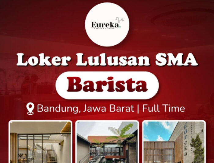 Buat Lulusan SMA SMK! Eureka Coffee Bandung Buka Loker Barista 1 Buat Lulusan SMA SMK! Eureka Coffee Bandung Buka Loker Barista