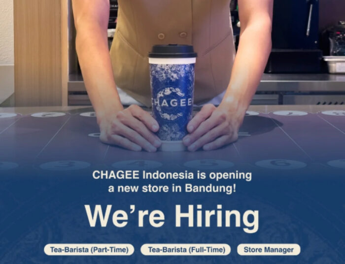 Chagee Bandung Buka Loker 3 Posisi Sekaligus, Minat? 1 Chagee Bandung Buka Loker 3 Posisi Sekaligus, Minat?