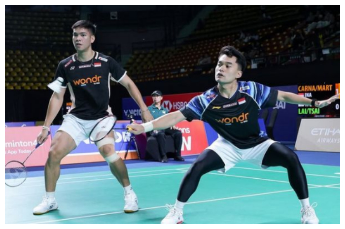 Thailand Open 2026: Leo/Daniel Singkirkan Wakil Thailand Dua Gim Langsung