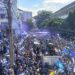 Lautan Biru di Jalan Asia Afrika, Mapag Persib Juara Disambut Antusias Ratusan Ribu Bobotoh