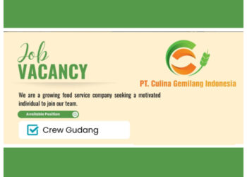 Loker Crew Gudang! PT Culina Gemilang Indonesia Bandung Buka Lowongan Terbaru 2 Loker Crew Gudang! PT Culina Gemilang Indonesia Bandung Buka Lowongan Terbaru