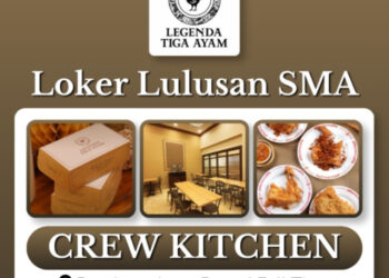 Lulusan SMA SMK! Legenda Tiga Ayam Bandung Buka Loker Crew Kitchen