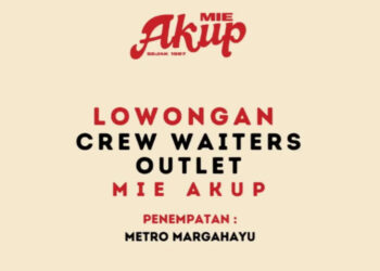 Mie Akup Bandung Buka Loker Crew Outlet Buat Lulusan SMA dan SMK! 5 Mie Akup Bandung Buka Loker Crew Outlet Buat Lulusan SMA dan SMK!