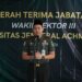 Rektor UNJANI Lantik Mayjen TNI Purn. Dr. Achmad Budi Handoyo, M.Tr.Han. Sebagai Wakil Rektor III Bidang SDM dan Umum