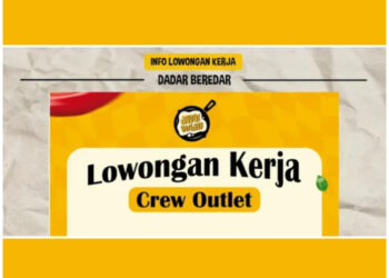 Terbaru! Dadar Beredar Cimahi Buka Loker Crew Oulet, Ini Syaratnya