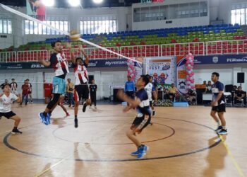 Pererat Persaudaraan Buruh, PT Shoetown Ligung Indonesia Gelar Tunamen Volly Ball Antar Serikat Pekerja