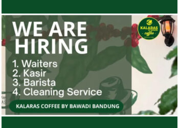 Walk In Interview! Kalaras Coffee Bandung Buka Loker 4 Posisi Buat Lulusan SMA SMK