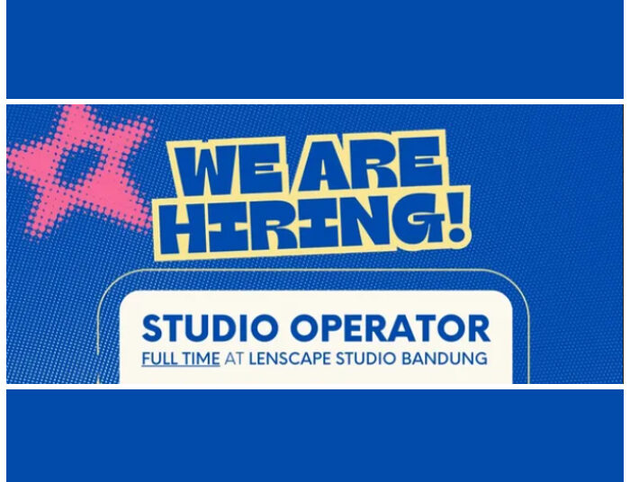 Buat Lulusan SMA SMK! Lenscape Studio Bandung Buka Loker Studio Operator
