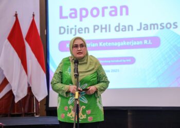 Kemnaker: JKP Instrumen Penting Pelindungan dan Pengembangan Karier Pekerja 6 Kemnaker: JKP Instrumen Penting Pelindungan dan Pengembangan Karier Pekerja